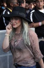 HILARY DUFF at 2015 Coachella Music Festival, Day 2