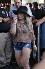 HILARY DUFF at 2015 Coachella Music Festival, Day 2