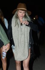 HILARY DUFF at Neon Carnival at Coachella Music Festival
