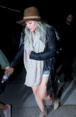 HILARY DUFF at Neon Carnival at Coachella Music Festival