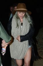 HILARY DUFF at Neon Carnival at Coachella Music Festival