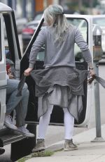 HILARY DUFF Out for Breakfast in West Hollywood 04/25/2015