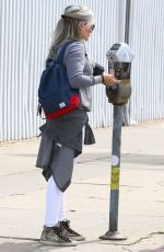 HILARY DUFF Out for Breakfast in West Hollywood 04/25/2015