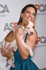 HILARY SWANK at Aspca Hosts 18th Annual Bergh Ball in New York