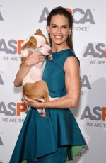 HILARY SWANK at Aspca Hosts 18th Annual Bergh Ball in New York