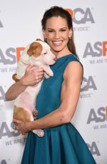 HILARY SWANK at Aspca Hosts 18th Annual Bergh Ball in New York