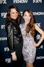 HOLLY TAYLOR at FX Bowling Party in New York