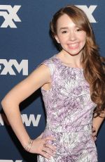 HOLLY TAYLOR at FX Bowling Party in New York