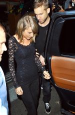 TAYLOR SWIFT and Calvin Harris Night Out in West Hollywood