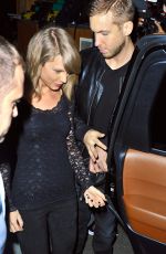 TAYLOR SWIFT and Calvin Harris Night Out in West Hollywood