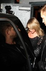 TAYLOR SWIFT and Calvin Harris Night Out in West Hollywood