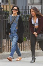 VANESSA and STELLA HUDGENS Out and About in New York