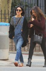 VANESSA and STELLA HUDGENS Out and About in New York