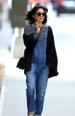 VANESSA and STELLA HUDGENS Out and About in New York