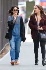 VANESSA and STELLA HUDGENS Out and About in New York