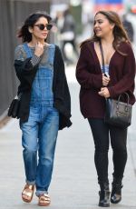 VANESSA and STELLA HUDGENS Out and About in New York