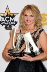 MIRANDA LAMBERT at Academy of Country Music Awards 2015 in Arlington