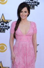 KACEY MUSGRAVES at Academy of Country Music Awards 2015 in Arlington