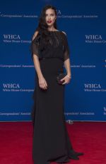 ADRIANA LIMA at White House Correspondents Association Dinner in Washington