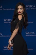 ADRIANA LIMA at White House Correspondents Association Dinner in Washington