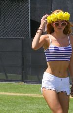 BELLA THORNE at Coachella Music Festival, Day 1