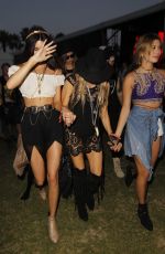 KENDALL JENNER at Coachella Music Festival, Day 2