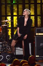 MILEY CYRUS at 30th Annual Rock and Roll Hall of Fame Induction Ceremony