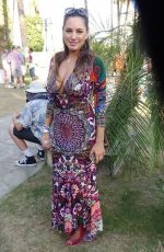KELLY BROOK at Coachella Music Festival in Indio 04/18/2015
