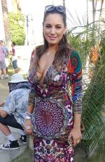 KELLY BROOK at Coachella Music Festival in Indio 04/18/2015