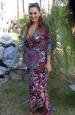 KELLY BROOK at Coachella Music Festival in Indio 04/18/2015