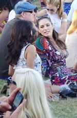 KELLY BROOK at Coachella Music Festival in Indio 04/18/2015