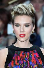 SCARLETT JOHANSSON at Avengers: Age of Ultron Premiere in London