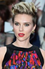 SCARLETT JOHANSSON at Avengers: Age of Ultron Premiere in London