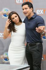 EVA LONGORIA on the Set of Extra in Los Angeles 04/22/2015