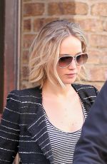 JENNIFER LAWRENCE Out and About in New York
