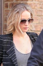 JENNIFER LAWRENCE Out and About in New York