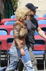 BRITNEY SPEARS on the Set of Her New Music Video in Studio City