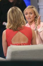 HAYDEN PANETTIERE on the Set of Good Morning America