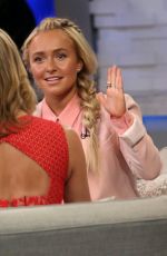 HAYDEN PANETTIERE on the Set of Good Morning America