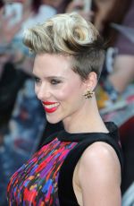 SCARLETT JOHANSSON at Avengers: Age of Ultron Premiere in London