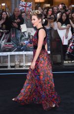 SCARLETT JOHANSSON at Avengers: Age of Ultron Premiere in London