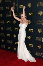HUNTER HALEY KING at 2015 Daytime Emmy Awards in Burbank