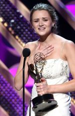 HUNTER HALEY KING at 2015 Daytime Emmy Awards in Burbank