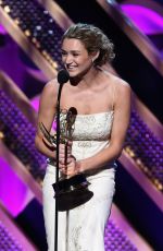 HUNTER HALEY KING at 2015 Daytime Emmy Awards in Burbank