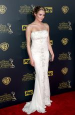 HUNTER HALEY KING at 2015 Daytime Emmy Awards in Burbank