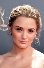 HUNTER HALEY KING at 2015 Daytime Emmy Awards in Burbank