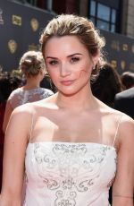 HUNTER HALEY KING at 2015 Daytime Emmy Awards in Burbank
