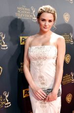HUNTER HALEY KING at 2015 Daytime Emmy Awards in Burbank