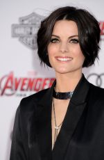 JAIMIE ALEXANDER at Avengers: Age of Ultron Premiere in Hollywood
