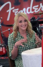 JAMIE LYNN SPEARS Performs at Country Thunder USA, Day 3 in Florence